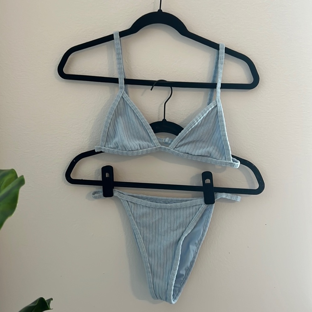 LA Hearts Bikini S top M bottoms
